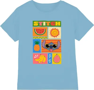 Immagine prodotto di Lilo & Stitch - Maglietta per bambini TV15100 (116) (blu cielo)