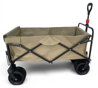 Produktbild von Fornorth Gartenwagen 115x61x105cm 100kg, beige
