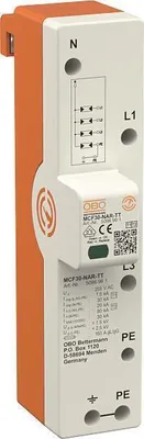 Image de OBO MCF30-NAR-TT LightningController Rail trois pôles avec NPE 5096961 (5096961)