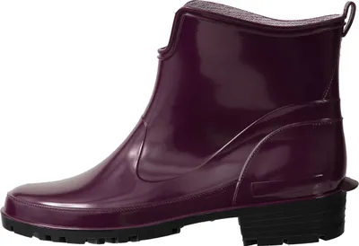Produktbild von Ladeheid Damen Kurze Gummistiefel LA-930 (Weinrot/Schwarz, 38)