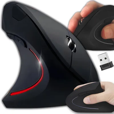 Obrázok produktu pre BNTrade Vertikálna Ergonomická Bezdrôtová Myš USB