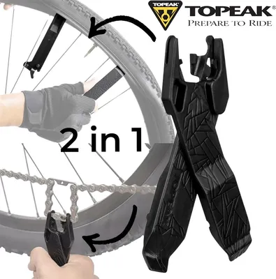 Produktbild von Topeak Power Lever Fahrrad Reifenheber Kettenschloss Zange 2in1 tool