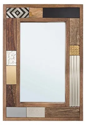 Produktbild von Spiegel Dhaval Mango Akazie 70x40