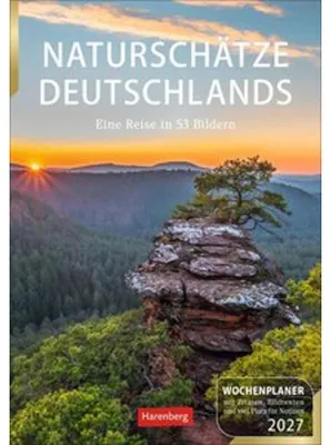 Obrázek produktu pro Naturschätze Deutschlands Wochenplaner 2027 - Eine Reise in 53 Bildern