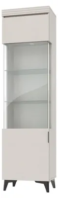 Produktbild von Furniture24  Vitrine Meguro Mgw-1  Wohnzimmer Optionale Beleuchtung