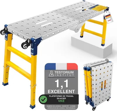 Produktbild von VKE Arbeitsplattform 120 x 36 cm, höhenverstellbar