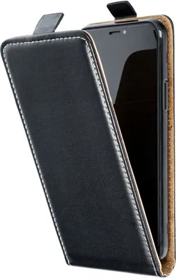 Immagine prodotto di Custodia Flip compatibile con Oppo A16 / A16s custodia del telefono cellulare verticale pieghevole copertura protettiva flip cover nero