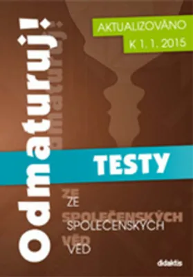 Immagine prodotto di Odmaturuj! ze společenských věd. Testy | kolektiv