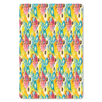Produktbild von MuchoWow® Mauspad Mousepad Blumen - Farben - Muster 18x27 cm - Mousepads - Maus Mat - Pad - Mausunterlage
