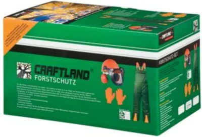 Produktbild von Feldtmann Craftland Forstschutzset mit KWF-gerpüfter Hose, 22779 62