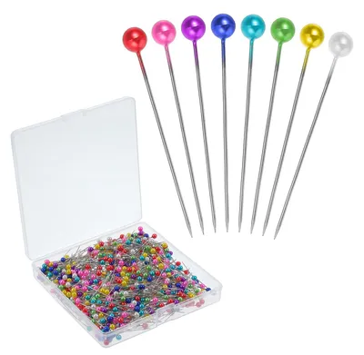 Obrázok produktu pre 600 šijacích ihiel na látku, priame ihly, 3,8 cm