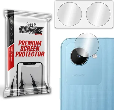 Zdjęcie produktu dla Szkło do kamery GrizzGlass HybridGlass do kamery Realme C30s