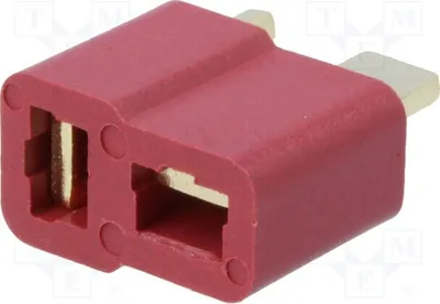 Produktbild von 1x Stecker AM-1015 weiblich PIN: 2 zur DC-Stromversorgung  25A AM1015-F DC Steckverbi