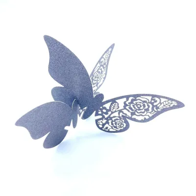 Image de 50 marque-places papillons pour décoration