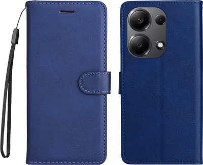 Produktbild von Xiaomi Redmi Note 13 Pro 4G / Poco M6 Pro 4G Hülle - Coverup Klapphülle - Blau