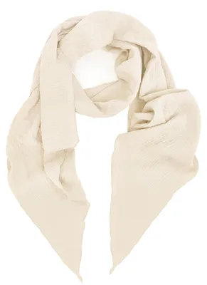 Produktbild von Baumwoll-Musselin-Schal für Damen und Herren als Modeaccessoire