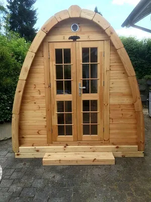 Immagine prodotto di Sauna da giardino, capanna sauna, sauna in legno, sauna in legno naturale, sauna da esterno, sauna in casetta di legno