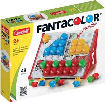 Produktbild von Quercetti Fantacolor Junior Basic, 3 Jahr(e), Mehrfarbig