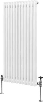 Obrázok produktu pre Tradičný 2-stĺpový radiátor - 1500 x 562 mm - biely