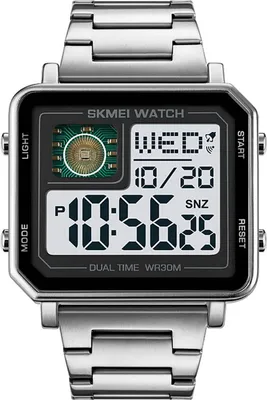 Obrázok produktu pre SKMEI 2033 športové hodinky Odpočítavanie dvojitého času hodinky budík Chronograf tabuľka digitálne hodinky 30 metrov vodotesné hodinky