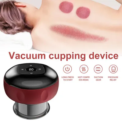 Produktbild von Electric Cupping Massager 12-Grade Scraping Therapy Body Massage Slim Machine