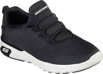 Produktbild von Skechers Damen Arbeitsschuhe Work Relaxed Fit MARSING - WAIOLA SR Sneakers 77281EC BKW, Schuhgröße:35 EU