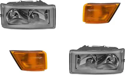 Produktbild von Scheinwerfer passend für Iveco Daily II 99-06 Set Links Rechts + Blinker 500307755 0000500307755 500307754 0000500307754 500320426 5003 Johns