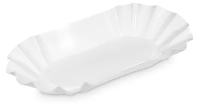 Produktbild von 250x Pappschalen aus Frischfaser 20,5 x 12,5 x 3,5 cm fettdicht