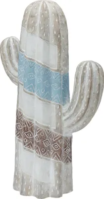 Zdjęcie produktu dla Dekoracja Kaktus, 31x16x49cm, szary