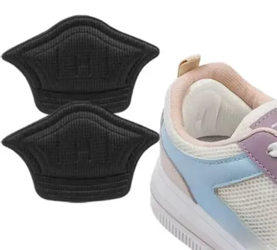 Produktbild von Fersenpolster – Schuhpolster – 1 Paar – Schwarz – Verdicktes Fersenpolster – Schwarz – Fersenschutz – Schaumstoff – Zuschneidbar – CHPN