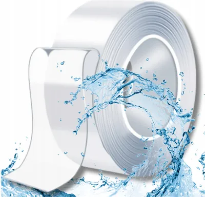 Produktbild von EDIBAZZAR | Wasserdichtes 3-Meter-Montageband Doppelseitig Nano Transparent Stark