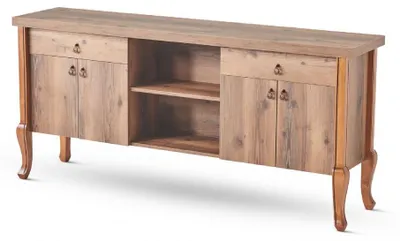Image de Sideboard Rechteckig Einlegeboden Klassisch Schubladen Braun Aktenschrank