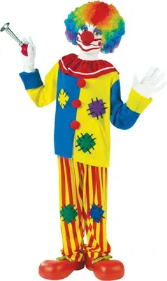 Produktbild von Pfiffikus Clown Kinderkostüm für Fasching & Karneval Kinder Größe: M