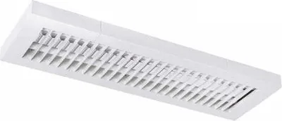 Produktbild von Office Cube 2x14W  Rasterleuchte T5 Anbauleuchte mit EVG Deckenleuchte Office Weiß