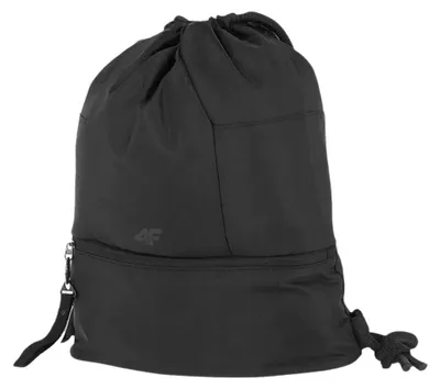 Produktbild von 4F - Turnbeutel "U085" PP1609 (Einheitsgröße) (Schwarz)