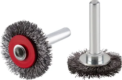 Image de RHODIUS Brosses plates acier SRBWGS 30 x 6 x 6 x 6,0 mm 10 pièces