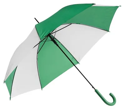 Immagine prodotto di L-Merch - Ombrello automatico LT4995 (89 cm x 103 cm) (verde/bianco)
