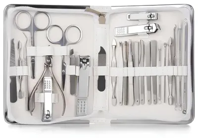Immagine prodotto di Set di cosmetici da 26 pezzi per manicure, pedicure e cura del viso