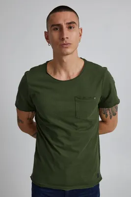 Produktbild von BLEND BHBHNOEL Tee Tee Herren T-shirt Kurzarm Shirt aus 100% Baumwolle
