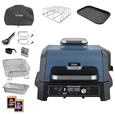 Obrázek produktu pro Sada Ninja Woodfire Pro Connect XL Elektrický gril Udírna 7v1