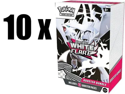 Produktbild von Pokémon White Flare Booster Bundle (10x) Display Englisch