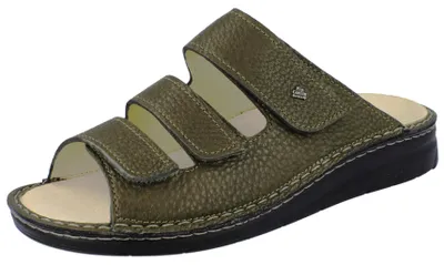 Produktbild von FINN COMFORT Mataro Herren Pantolette grün Nubukleder - Größe: 45