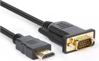 Obrázek produktu pro Hamlet XVCHDM-VGA180, 1,8 m, HDMI Typ A (standardní), VGA (D-Sub), Samec, Samec, Přímý