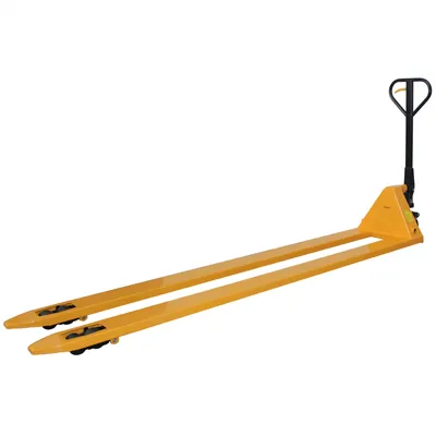 Produktbild von qteck Gabelhubwagen OSE-Serie PU/PU Tandem 2500mm Gabellänge 2000kg Hubkraft