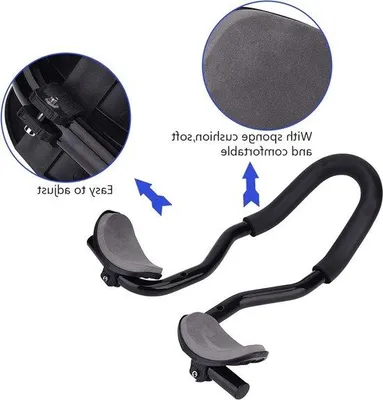 Produktbild von Famanu Armlehnen-Aluminiumlegierung für MTB und Rennrad - Schwarz