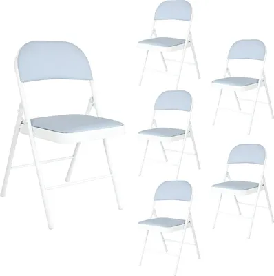 Produktbild von Klappstühle 6er Set Wedigo Grau