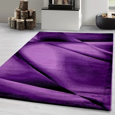Produktbild von Carpetsale24 Designer Teppich Modern - Kurzflor, Rechteckig & Pflegeleicht für stilvolle Wohnräume, Grösse: 80x150 cm