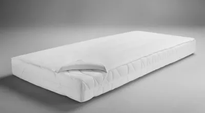 Produktbild von Dormisette M159.16001.100, Bettlaken vorhanden, Baumwolle, 160 x 200 cm, Weiß, Einfarbig, 28 cm