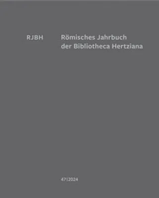 Productafbeelding van Römisches Jahrbuch der Bibliotheca Hertziana Band 47, 2024