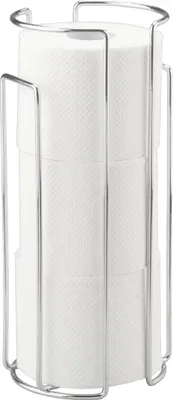 Produktbild von WENKO Toilettenpapier Ersatz Rollen Halter CHROM für 3 Rollen Klo WC Papier Bad